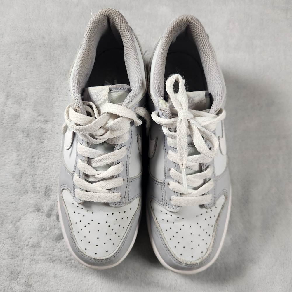 Nike Dunk Low Grey Fog White Youth GS Size 5Y DH9765-001 Sneakers